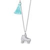 ! necklace-life-rollerblading-silv!