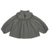 ! BarkJacquardEmbroideredBlouse_Si!