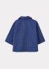 ! BERGAMOTSHIRT-DENIMBLUECHECK-BAC!