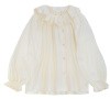 ! Charlene Shirt Cream-FRONT!