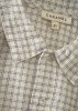! BURDOCK SHIRT HANDLOOM COTTON WHITE_NAVY CHECK-2 (1)!